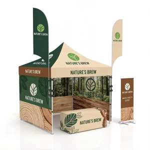 High Quality 3×3 3×4.5 3×6 Trade Show Event Gazebo Pop up Aluminum Frame Custom Logo Canopy Tent for Food and Business