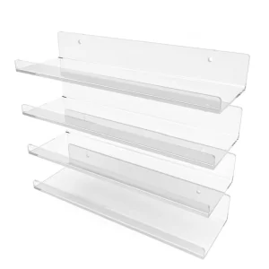 High Quality Acrylic Furniture Organizer Shelves Acrylic Display Stand for Kids