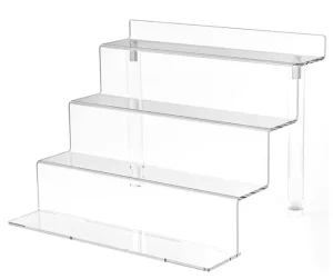 High Quality Clear Acrylic Desktop Jewelry Cosmetic Purse Display Stand Exhibition Display Racks