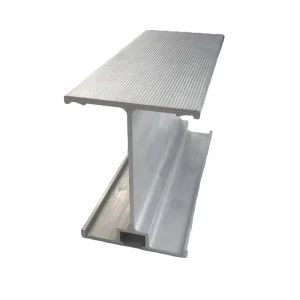High Quality Custom Aluminum I and H Extrusion Profile Beam for Construction and Industry From Factory