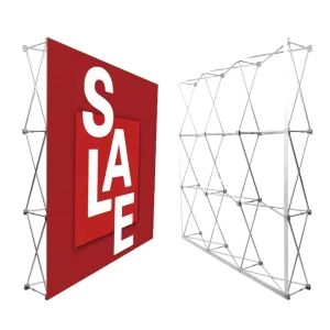 High Quality Durable Folding Pop up Outdoor Retractable Display Stand