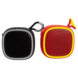 High Quality Mini Wireless Speaker Portable Entertainment Leisure Home Speaker Black Red Custom Logo