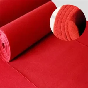 High Quality Non Woven Carpet Roll Weddings Stage Commercial Event Rugs Red Carpet Wedding Carpet Roll for Events