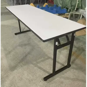 High Quality Office Rectangular Folding Table Banquet Event Folding Dining Table