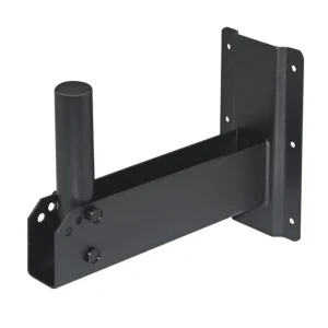 High Quality Powder Coated in Black Steel Metal Heavy Duty Speaker Wall Bracket