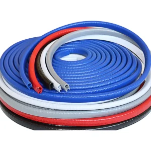 High Quality Red PVC Rubber U Shaped Car Door Trim Seal Protector Anti Collision Guard Strip Blister Box Pickup Truck Bed