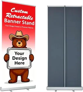 Trade Show Digital Printing Retractable Roll-Up Banner Stand