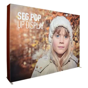 High Quality Trade Show Fabric Exhibits Display Stand Wall Backlit Pop Up Displays