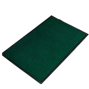 High Quality Washable Cushioned Striped Indoor Anti Slip Floor Mat with Polyester+PVC Material for Home & Hotel Use