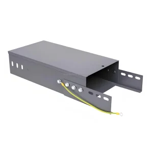 High Safety Fire Resistant Stainless Steel Aluminum Alloy Solid Trough Cable Tray for Industrial Electrical Wiring