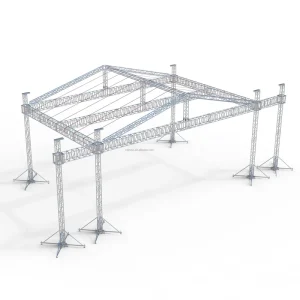 High Strength Aluminum Alloy Triangular Roof Truss Portable Modular TUV Certified for Event Staging