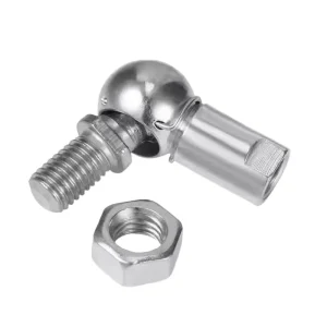 High Strength Bent Rod Ball Joint for Industrial Equipment and Mechanical Linkage