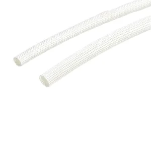 High Temperature Resistant Fiberglass Casing Glass Fiber Insulated Wire Casing Fireproof Flame Retardant Fiber Tube