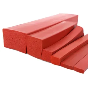 High-Temperature-Resistant Silicone Foam Seal Soft Sponge Foam Flat Square Sound-Insulating Sealing Strip