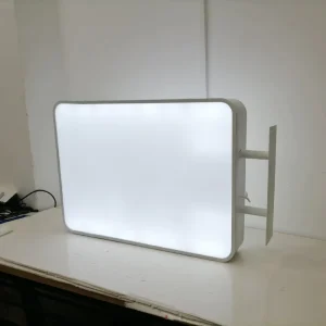 High Transmittance Acrylic Flat LED Lightbox Indoor Outdoor Waterproof Advertising Signage for Chain Double Sided Light Box