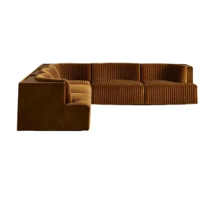 Home Indoor Velvet Modular Convertible Sofa Set Furniture Modern Luxury Public Hotel Lobby Sectional Couch Bed