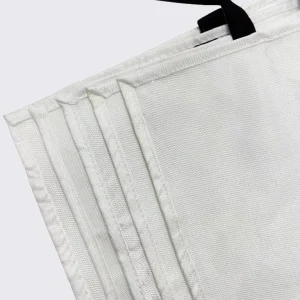 HongHan FB01 1818 Fire Retard Emergency Fire Blanket 1m X 1m 100% Fiberglass Cloth Heat Resistant for Kitchen & Laboratory Use
