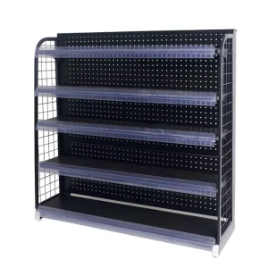 Hongbai High Quality Lightweight Metal Supermarket Display Shelf