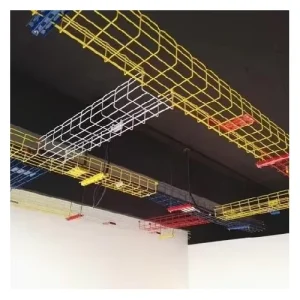 Hot Dip Galvanized Mesh Cable Tray Welded Grid 6mm Steel Wire Outdoor Anti-Corrosion