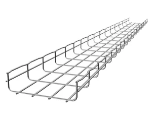 Hot-Dip Galvanized Stainless Steel Wire Mesh Cable Tray 200kg Capacity 6m Length 150mm Width