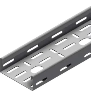 Hot-Dip Galvanized Steel Perforated Cable Tray, Metal Cable Trough, HDG Wire Support System