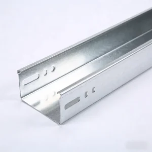 Hot-Dip Galvanized Steel Trough Cable Tray for Strong and Weak Current Wiring