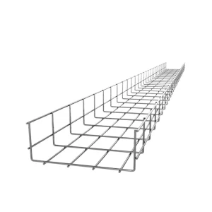 Hot Dip Galvanized Steel Wire Mesh Cable Tray for Industrial and Construction Use with Efficient Cable Support