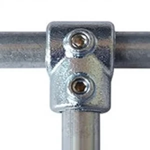 Hot-Dipped Galvanized Malleable Iron Pipe Fitting Connector 3/4 Inch Round Tube DN15 for Yacht and Boat Hardware
