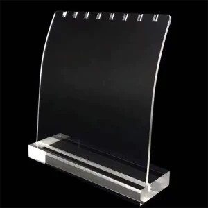 Hot Sales Plexiglass Acrylic Necklace Display Rack Jewelry Display Stands Fashion Jewelry Display Holder