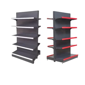 Hot Selling Grocery Store Metal Display Shelf Supermarket Commodity Shelf Steel Goods Storage Rack