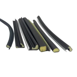 Hot Selling Modern Design PU Coated Teardrop Seal Strip Door Window Customizable Colors Cutting High Low Temperature Noise