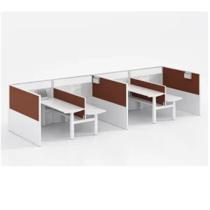 Hot Selling Office Desk Workstation Tables Modern Office Workstations with 40mm Thick Partition Panel