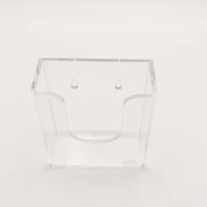 Hot Selling Space Saving Clear Acrylic Magazine Rack Brochure Holder Literature Display Stand For Office Desktop