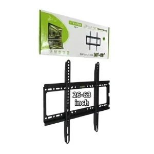 Hot Supplier B41 TV Bracket for LED LCD TV Screen Mount Vesa 400×400 Fixed Wall Mount Cold Rolled Steel Black CE Certified