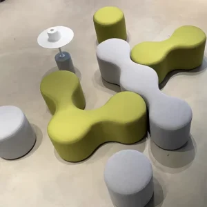 Hotel Furniture Modular Reception Sofa Combination for Commercial Areas