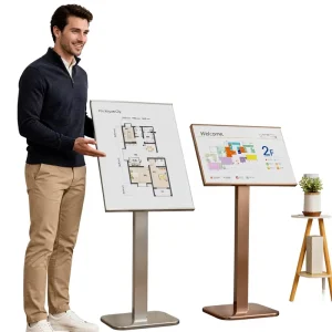 Hotel Vertical Floor-Standing Directional Welcome Guide Sign