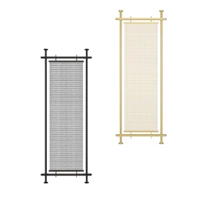Hotel Wall-Hanging Metal Grid Screen Partition Curtain