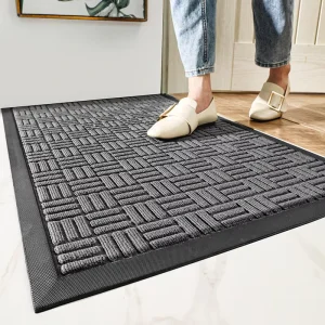 Household Dustproof Non-Slip Rubber Entrance Door Mat