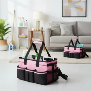 Household Multipurpose Handheld Crossbody Storage Organizer Bag for Cleaning Accessories