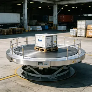 Hydraulic Rotating Platform for Outdoor Stage Rotation and Lifting