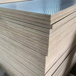 Hysen 18mm Black Anti Slip Film Faced Hexagon Waterproof Panels BS1088 Marine Plywood For Stage Flooring