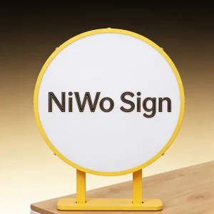 Illuminated Acrylic LED Light Box Outdoor Sign