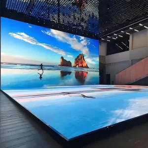 Immersive 3D Interactive LED Dance Floor Stage Background LED Video Wall Panel Complete System P2.6 P2.976 4K IP65 Waterproof