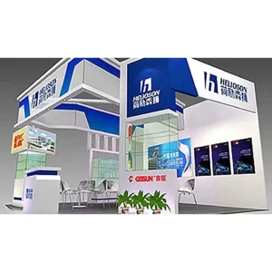 Import Expo Lightweight Standard Exhibition Booth OEM Size LED Aluminum Display Stand for Trade Show Advertising