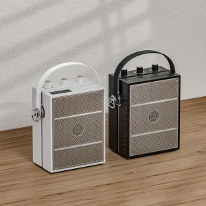 In Stock UHF Wireless Speaker Powerful 30W Rechargeable Portable PA Speaker with Wireless Mic