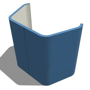 Independent Office Workstations with High-Wall Privacy Partition Screens