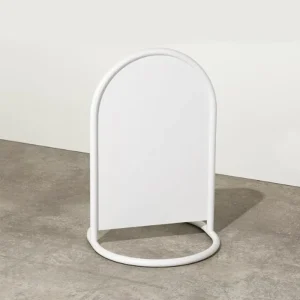 Indoor/Outdoor Floor-Standing Metal Poster Display Stand