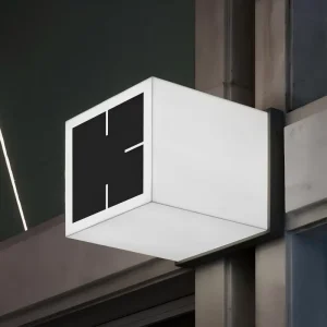 Indoor/Outdoor LED Advertising Lightbox, Low Rectangular, PVC Plastic and Steel, Hanging Installation
