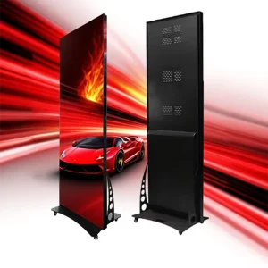 Indoor Outdoor LED Digital Advertising Display Screen SDK IP65 Built-In CMS