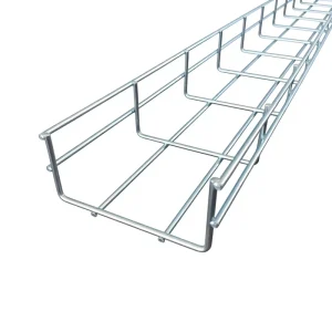 Industrial Hot Dip Galvanized Stainless Steel Wire Mesh Cable Tray 200kg Capacity 6m Length 150mm Width for Weight Support